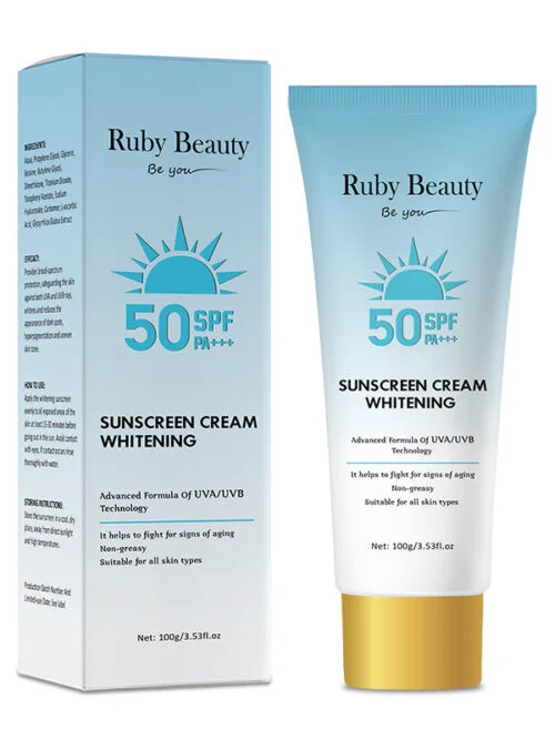 Sunscreen Cream Whitening