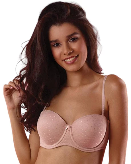 PUSH UP BRA WITH REMOVABLE COOKIES