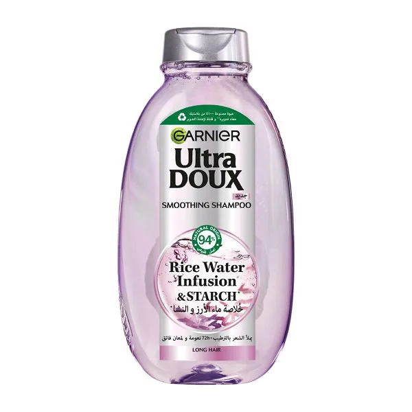 Garnier Ultra Doux Rice Water Infusion Starch Shampoo for Long Hair Smooth and Shine 1.jpg