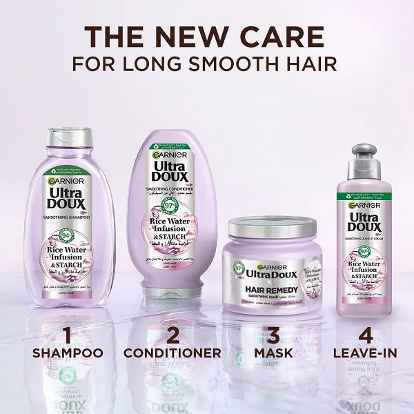 Garnier Ultra Doux Rice Water Infusion Starch Shampoo for Long Hair Smooth and Shine 4.jpg