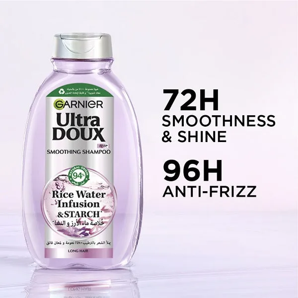 Garnier Ultra Doux Rice Water Infusion Starch Shampoo for Long Hair Smooth and Shine 7.jpg
